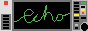 echo, written on the screen of a lifepak 15